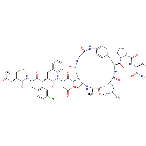 Chemical structure of BindingDB Monomer ID 50085739