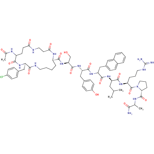 Chemical structure of BindingDB Monomer ID 50085741