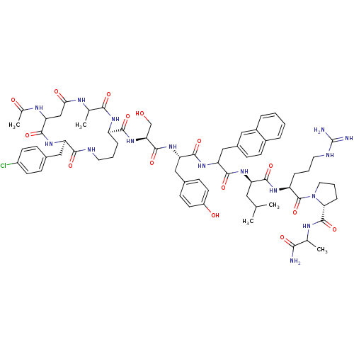 Chemical structure of BindingDB Monomer ID 50085749