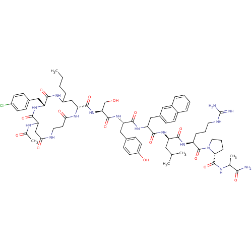Chemical structure of BindingDB Monomer ID 50085757