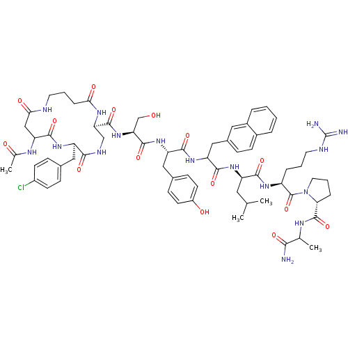 Chemical structure of BindingDB Monomer ID 50085761
