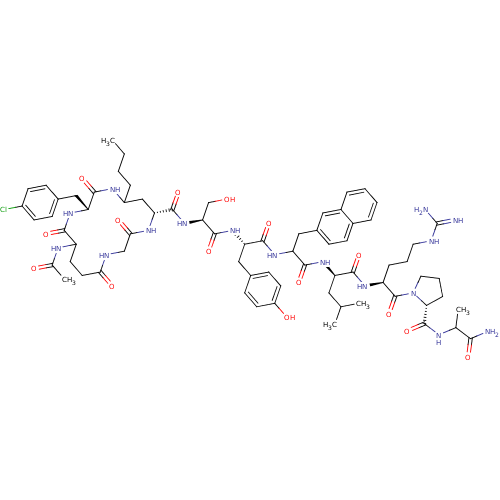 Chemical structure of BindingDB Monomer ID 50085764