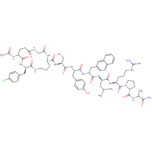 Chemical structure of BindingDB Monomer ID 50085765