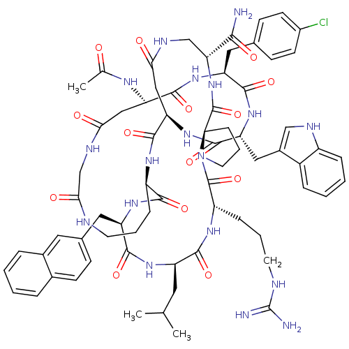 Chemical structure of BindingDB Monomer ID 50085772