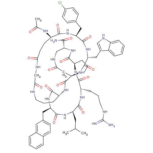 Chemical structure of BindingDB Monomer ID 50085774
