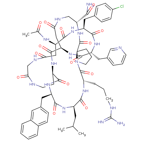 Chemical structure of BindingDB Monomer ID 50085777