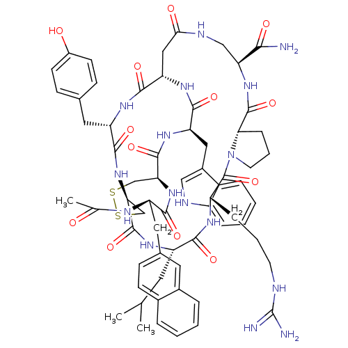 Chemical structure of BindingDB Monomer ID 50085778