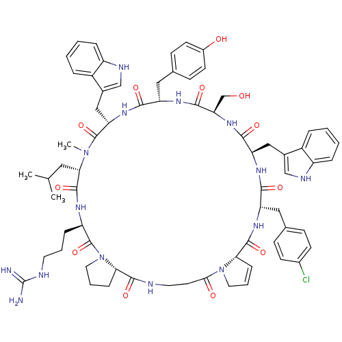 Chemical structure of BindingDB Monomer ID 50085779