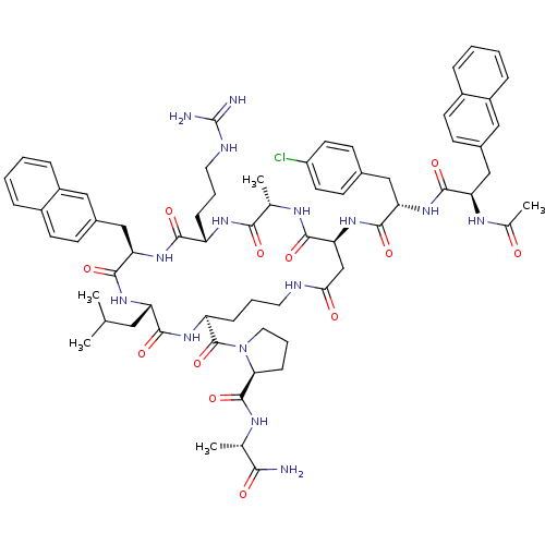 Chemical structure of BindingDB Monomer ID 50085780