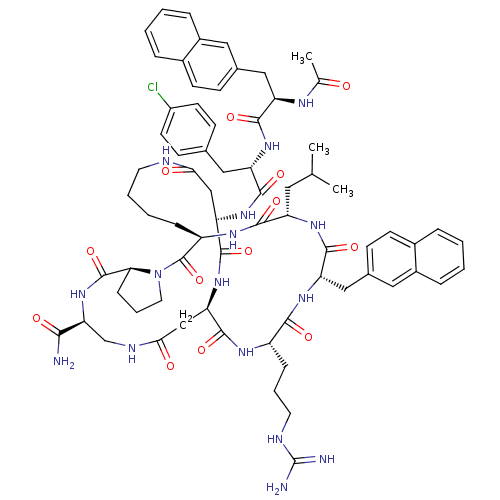 Chemical structure of BindingDB Monomer ID 50085781