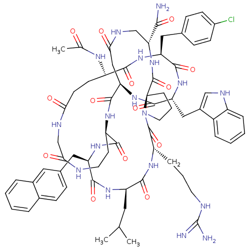 Chemical structure of BindingDB Monomer ID 50085783