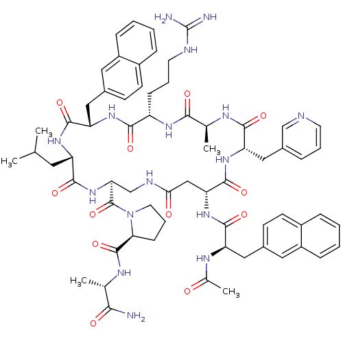 Chemical structure of BindingDB Monomer ID 50085789
