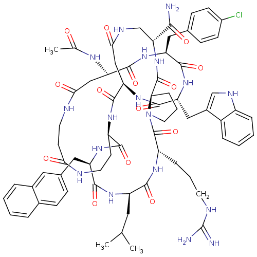 Chemical structure of BindingDB Monomer ID 50085791