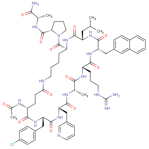 Chemical structure of BindingDB Monomer ID 50085792