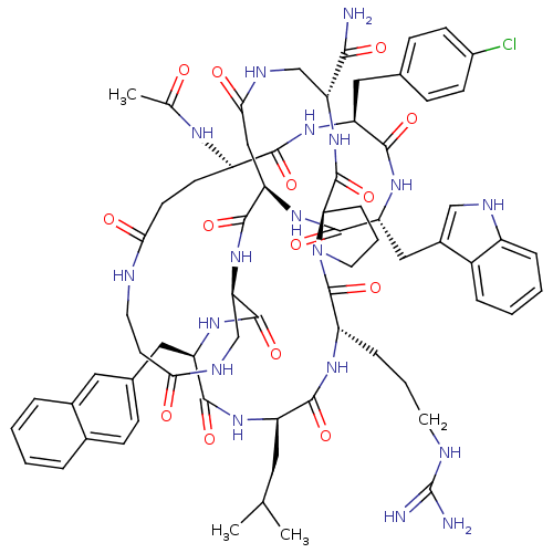Chemical structure of BindingDB Monomer ID 50085793