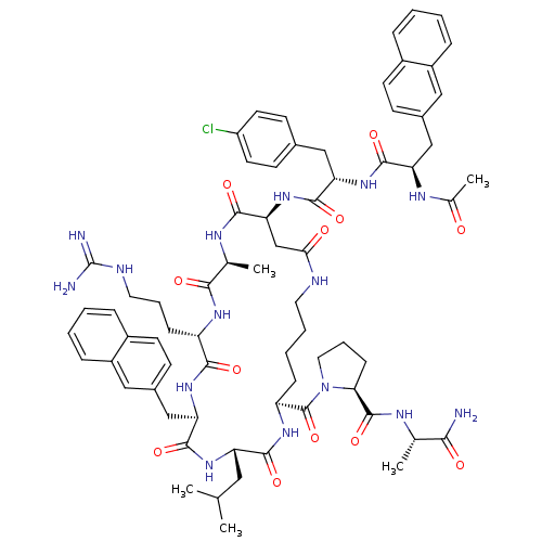 Chemical structure of BindingDB Monomer ID 50085795