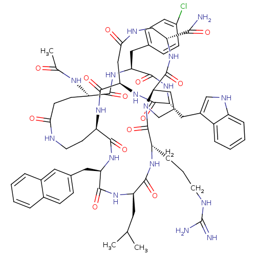 Chemical structure of BindingDB Monomer ID 50085796