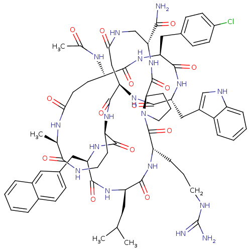 Chemical structure of BindingDB Monomer ID 50085797