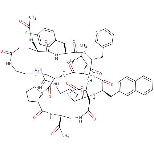 Chemical structure of BindingDB Monomer ID 50085800