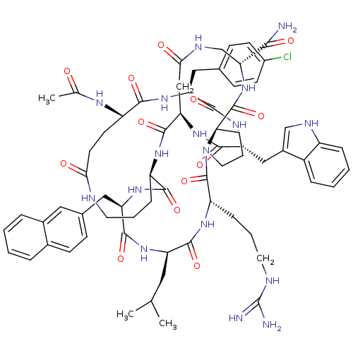 Chemical structure of BindingDB Monomer ID 50085801