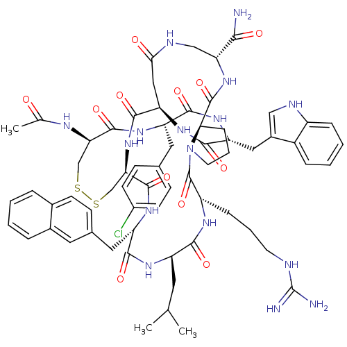 Chemical structure of BindingDB Monomer ID 50085803
