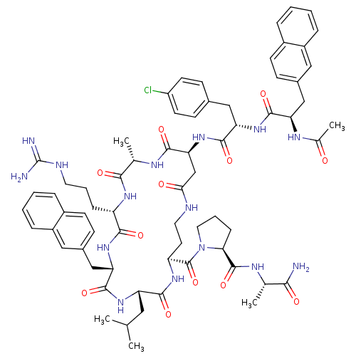 Chemical structure of BindingDB Monomer ID 50085805