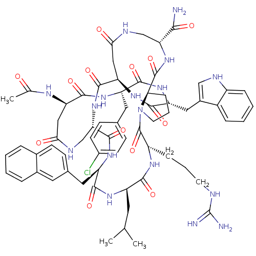 Chemical structure of BindingDB Monomer ID 50085806