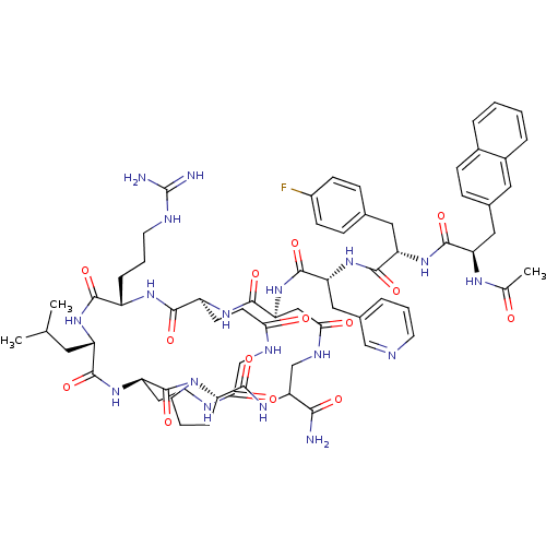 Chemical structure of BindingDB Monomer ID 50085807