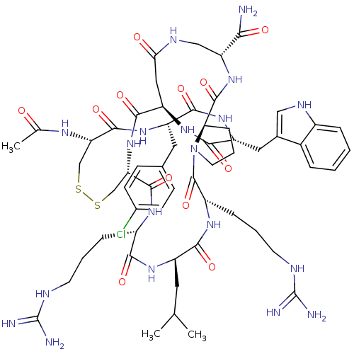 Chemical structure of BindingDB Monomer ID 50085809
