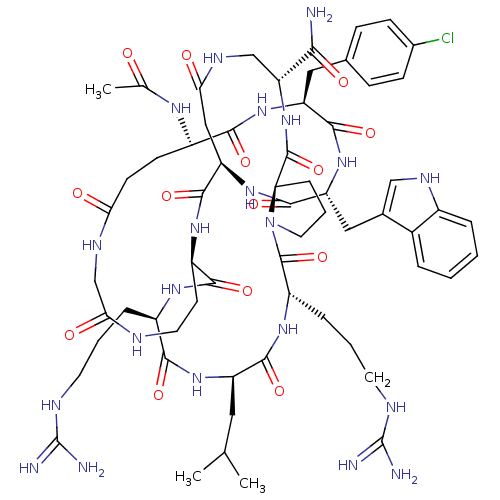 Chemical structure of BindingDB Monomer ID 50085813