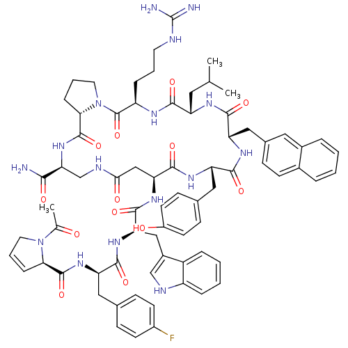 Chemical structure of BindingDB Monomer ID 50085815