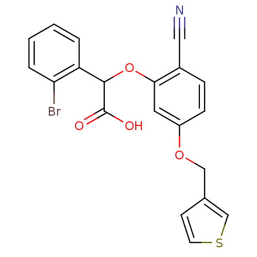 Chemical structure of BindingDB Monomer ID 50085844