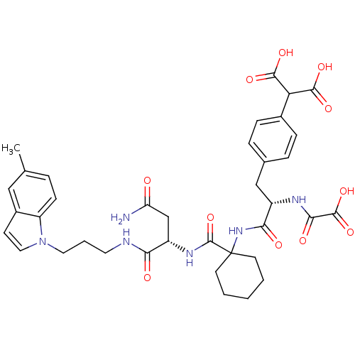 Chemical structure of BindingDB Monomer ID 50085874