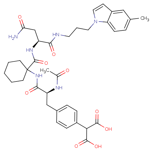 Chemical structure of BindingDB Monomer ID 50085876