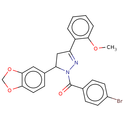 Chemical structure of BindingDB Monomer ID 50086282