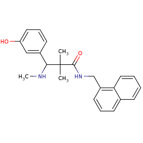 Chemical structure of BindingDB Monomer ID 50086361