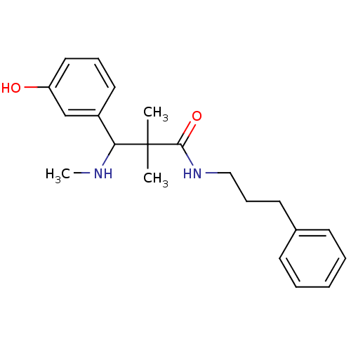 Chemical structure of BindingDB Monomer ID 50086366
