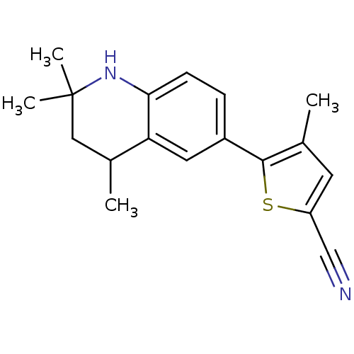Chemical structure of BindingDB Monomer ID 50086551