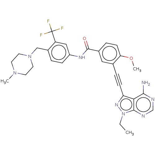 Chemical structure of BindingDB Monomer ID 50086573