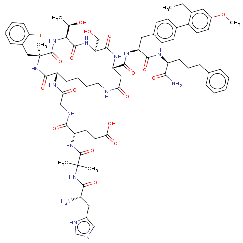 Chemical structure of BindingDB Monomer ID 50086587