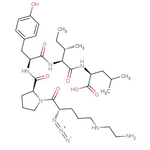 Chemical structure of BindingDB Monomer ID 50086641