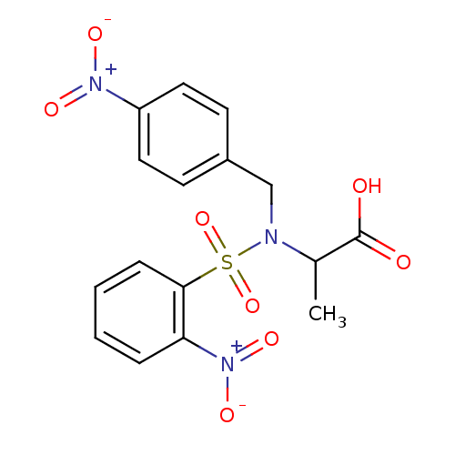 Chemical structure of BindingDB Monomer ID 50086843