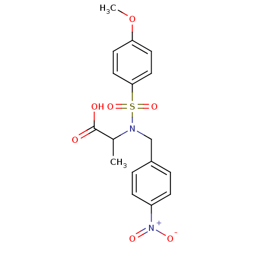 Chemical structure of BindingDB Monomer ID 50086846