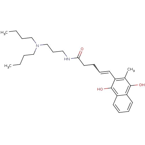 Chemical structure of BindingDB Monomer ID 50087155