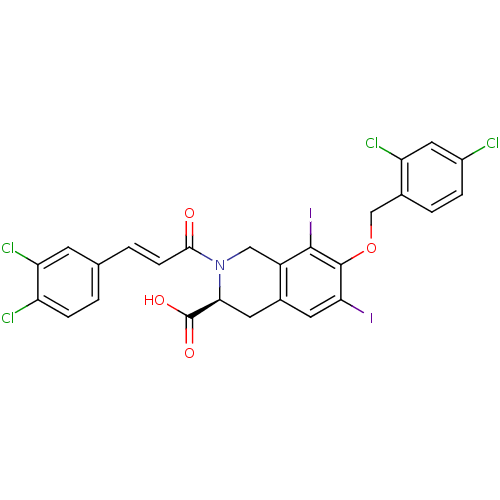 Chemical structure of BindingDB Monomer ID 50087196
