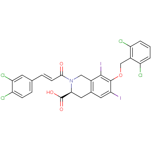Chemical structure of BindingDB Monomer ID 50087222