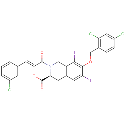 Chemical structure of BindingDB Monomer ID 50087223