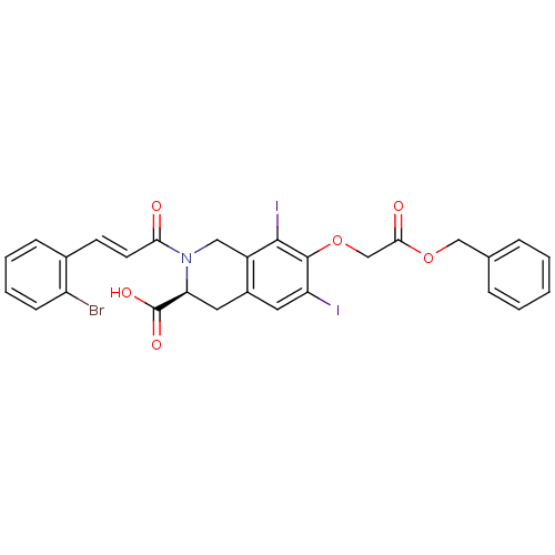 Chemical structure of BindingDB Monomer ID 50087226