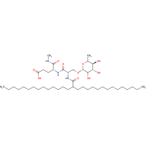 Chemical structure of BindingDB Monomer ID 50087285