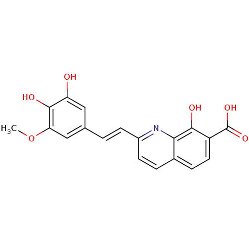 Chemical structure of BindingDB Monomer ID 50087419